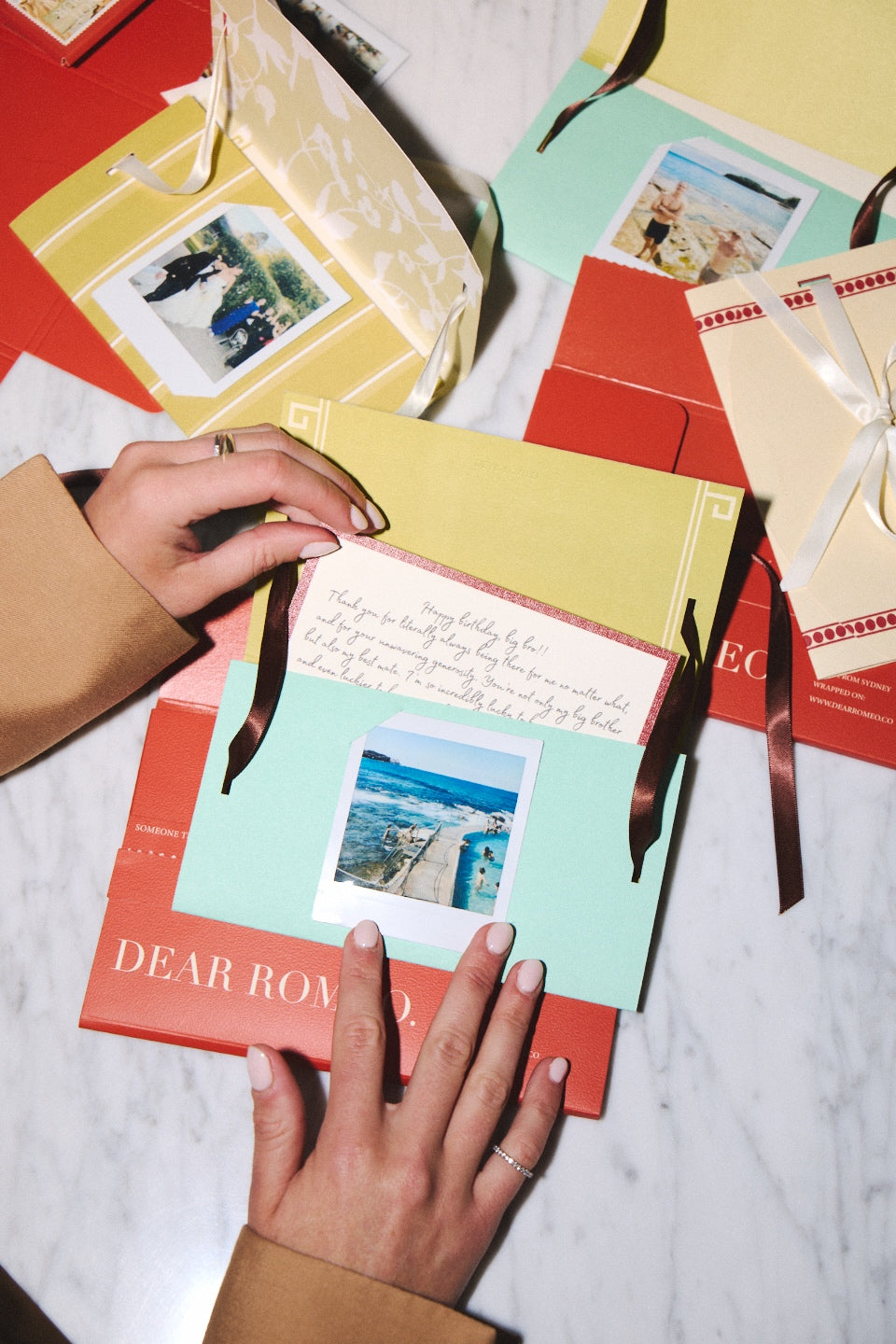 Dear Romeo. Send physical cards in Australia